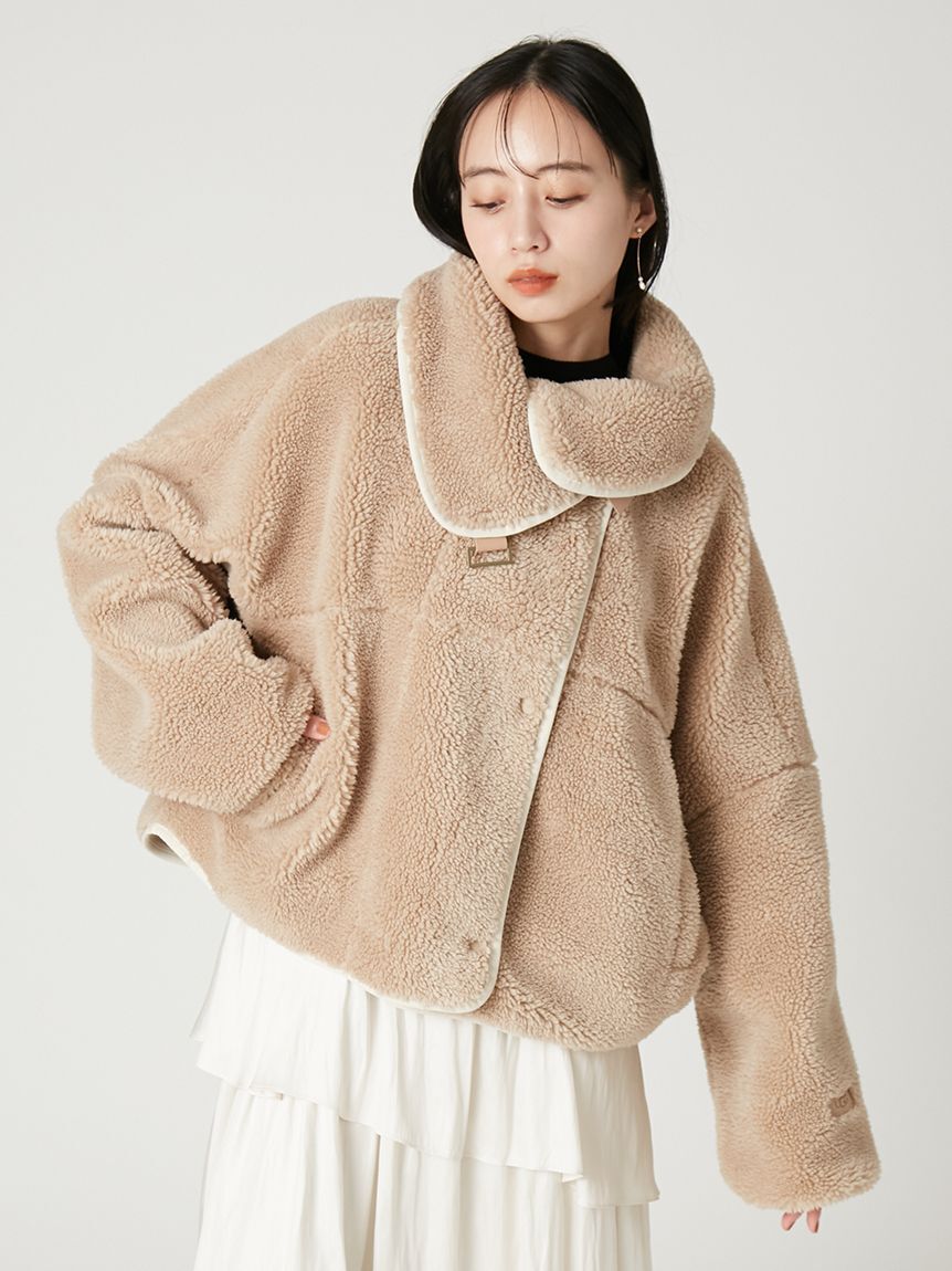 FRAY I.D「【FRAY I.D│UGG(R)】Raynie Jacket」|ブルゾン・スタジャン|