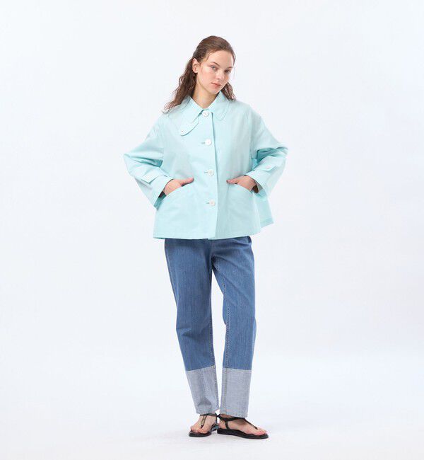 MACKINTOSH PHILOSOPHY「【WELBURY SHORT(ウェルベリーショート)】レインウェザークロス製」|ステンカラーコート|