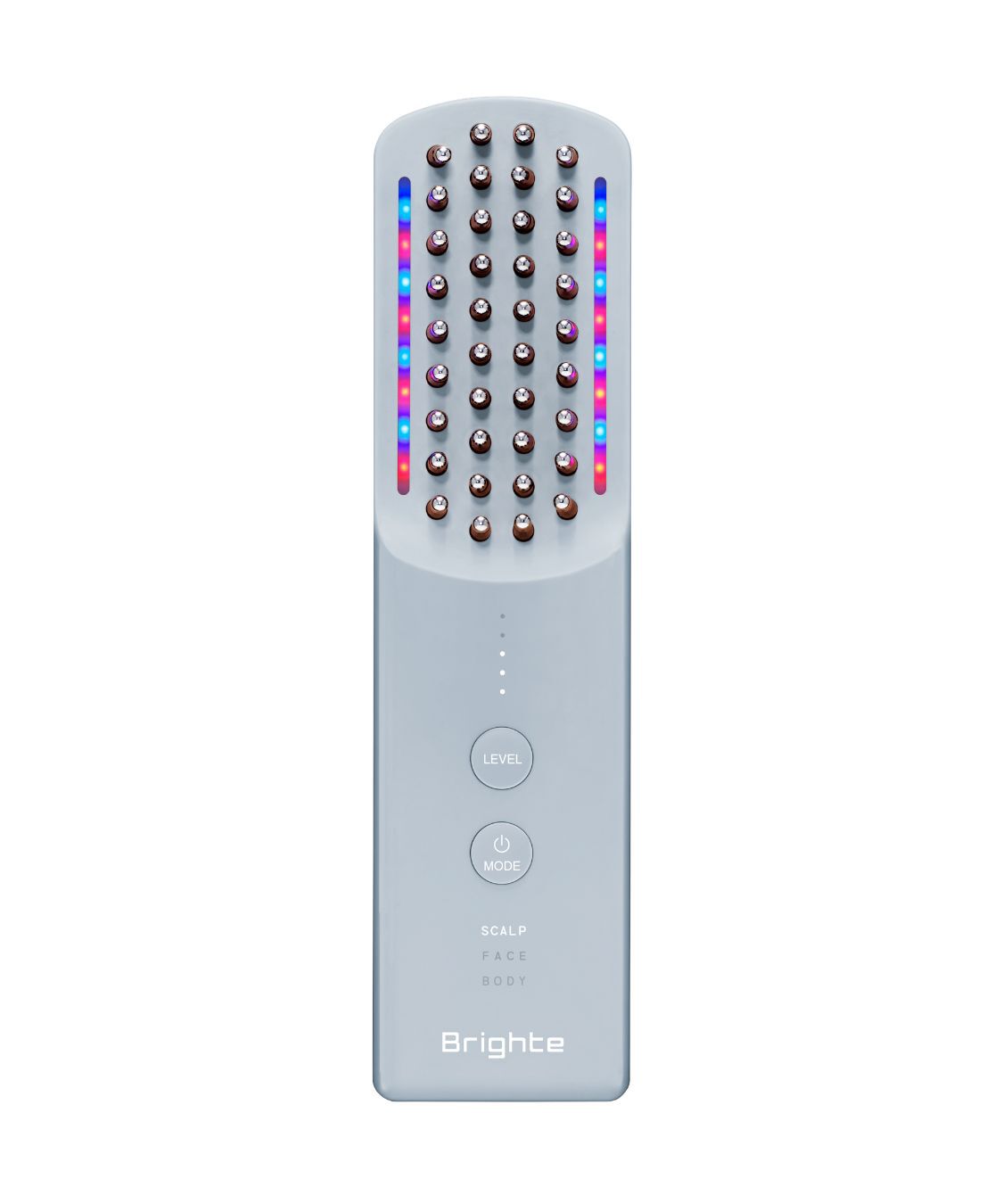 Brighte「Brighte ELEKI BRUSH+【ブライト エレキブラシプラス】ブラシ型美顔器　 青赤LED　ハリ感 EMS 　」|その他|ICE BLUE
