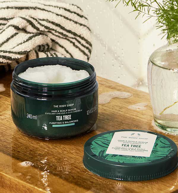 THE BODY SHOP「ティーツリー クリア＆バランシング ヘアスクラブ 240mL」|シャンプー|