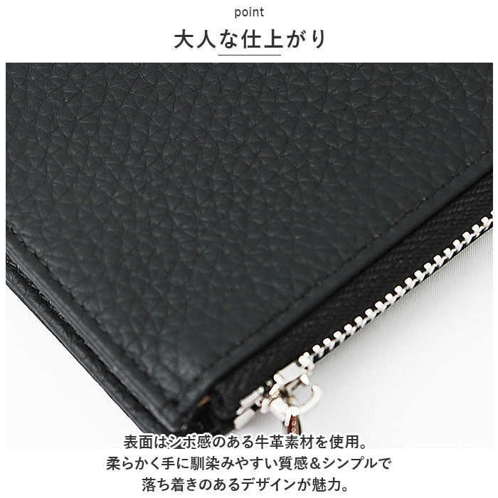 BACKYARD FAMILY「二つ折り財布 本革 通販 Blanc Pomm 財布 サイフ レディース メンズ ミニ財布 お財布」|財布|