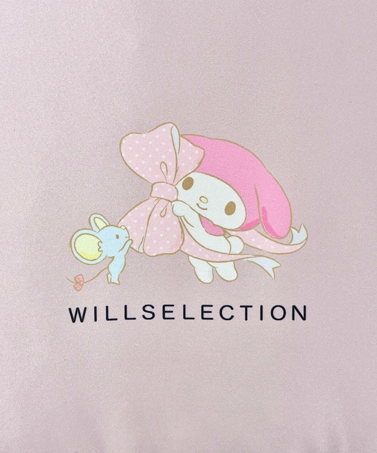 WILLSELECTION「WILLSELECTION&times;マイメロディ＆クロミ サテンフリルトートバッグ」|トートバッグ|