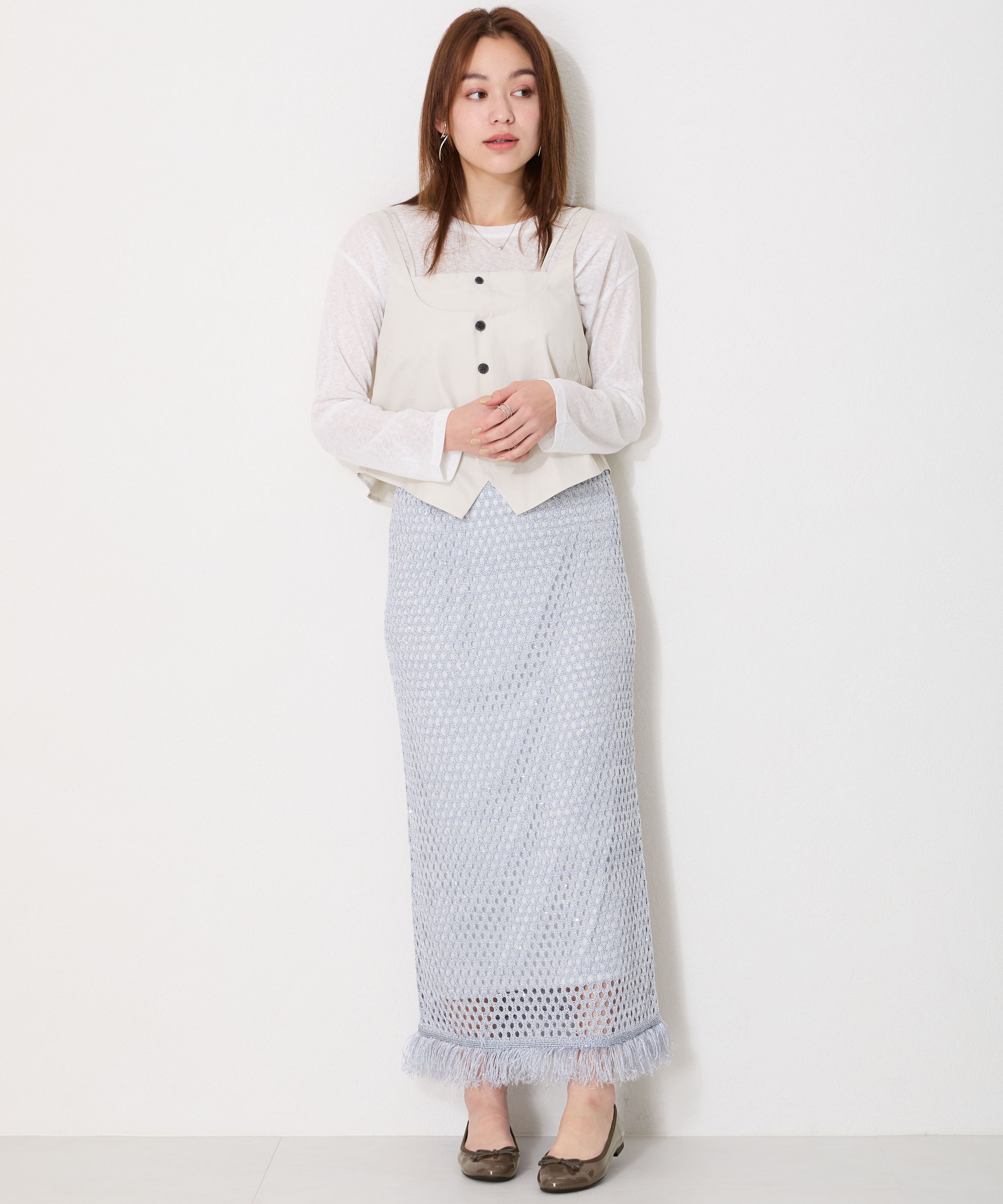 ORiental TRaffic「【 WEB限定 】 バレエシューズ /R-4006 パンプス フラット 厚手クッション エナメル ヒール1cm」|パンプス|