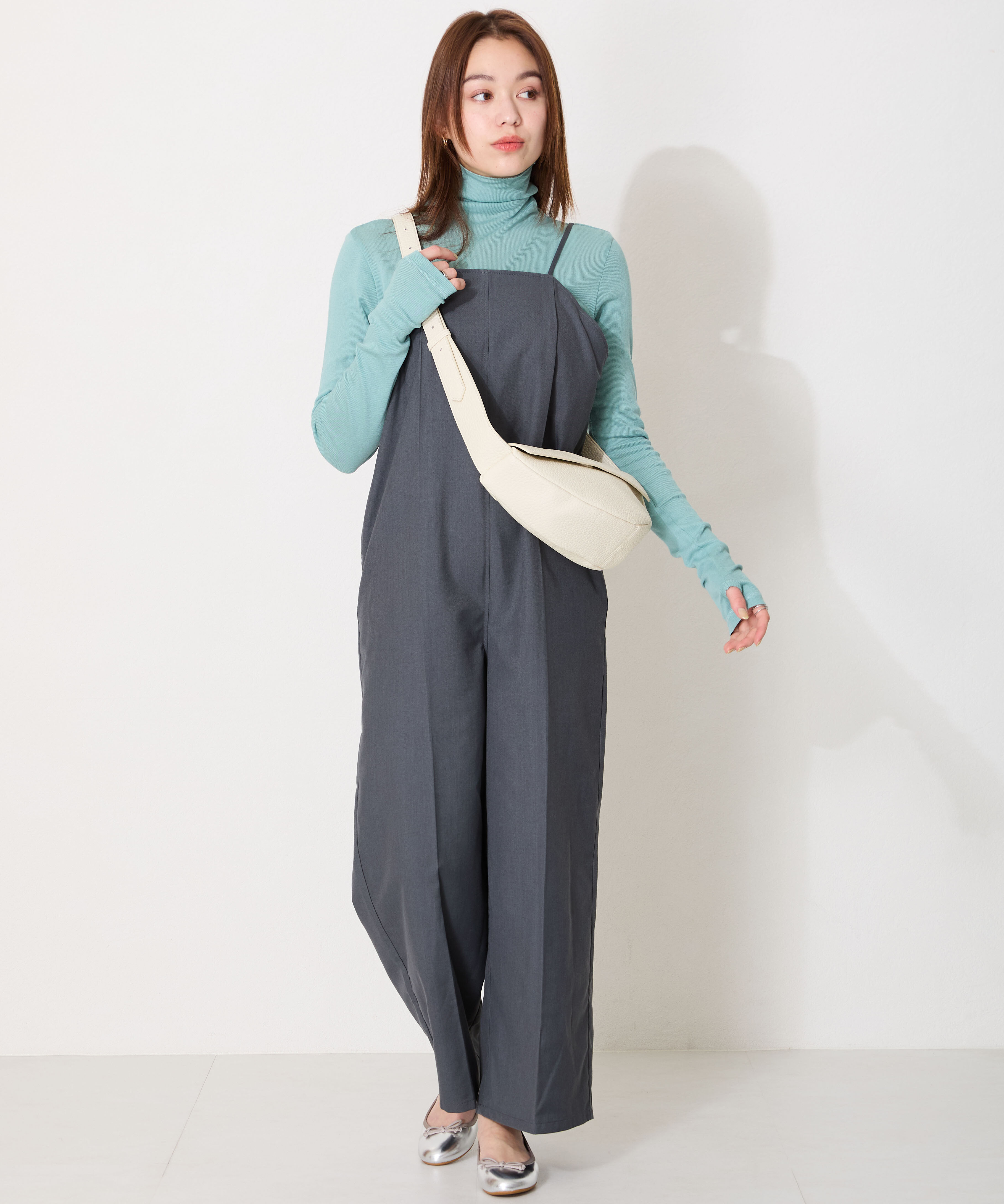 ORiental TRaffic「【 WEB限定 】 バレエシューズ /R-4006 パンプス フラット 厚手クッション エナメル ヒール1cm」|パンプス|
