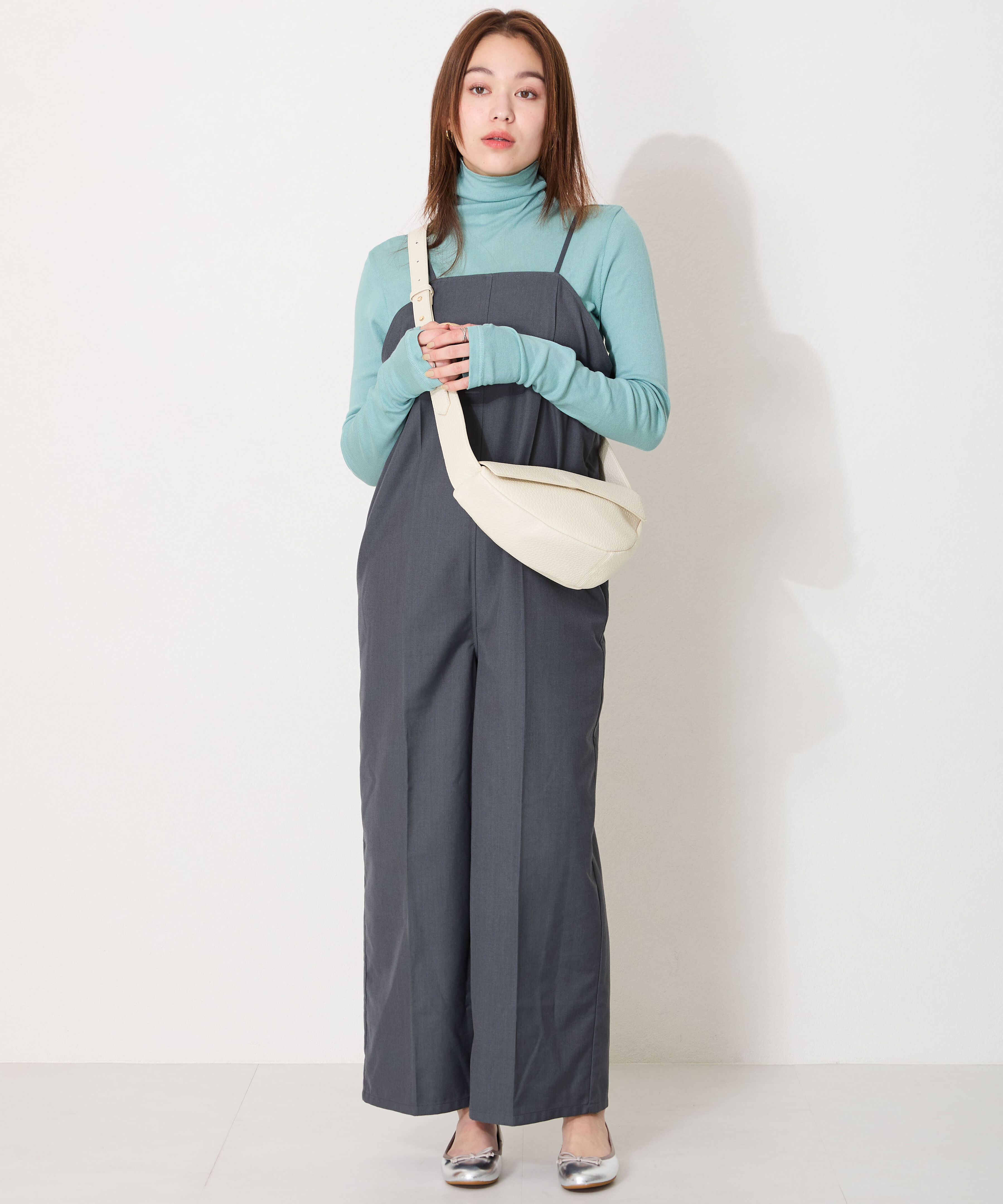 ORiental TRaffic「【 WEB限定 】 バレエシューズ /R-4006 パンプス フラット 厚手クッション エナメル ヒール1cm」|パンプス|