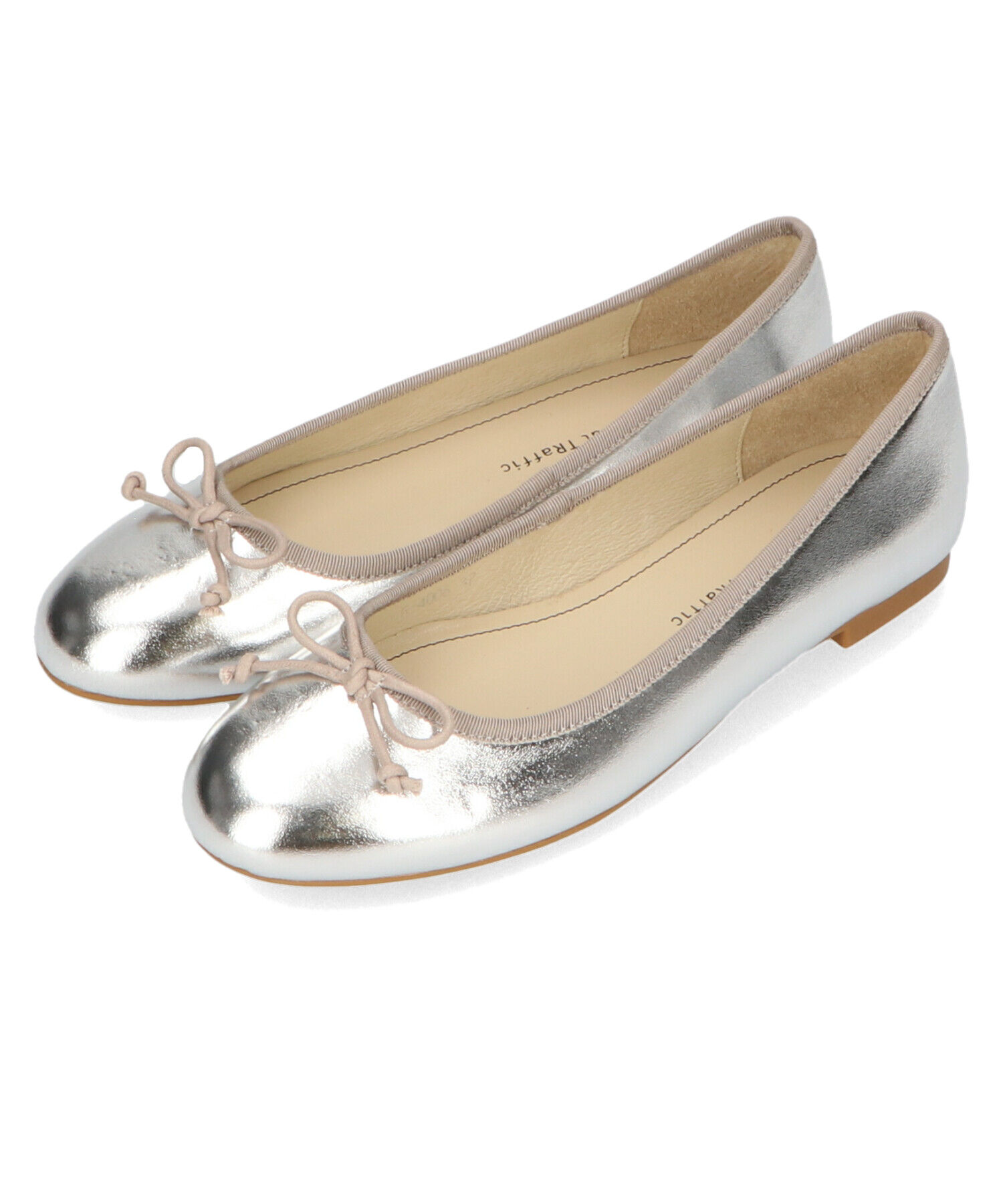 ORiental TRaffic「【 WEB限定 】 バレエシューズ /R-4006 パンプス フラット 厚手クッション エナメル ヒール1cm」|パンプス|