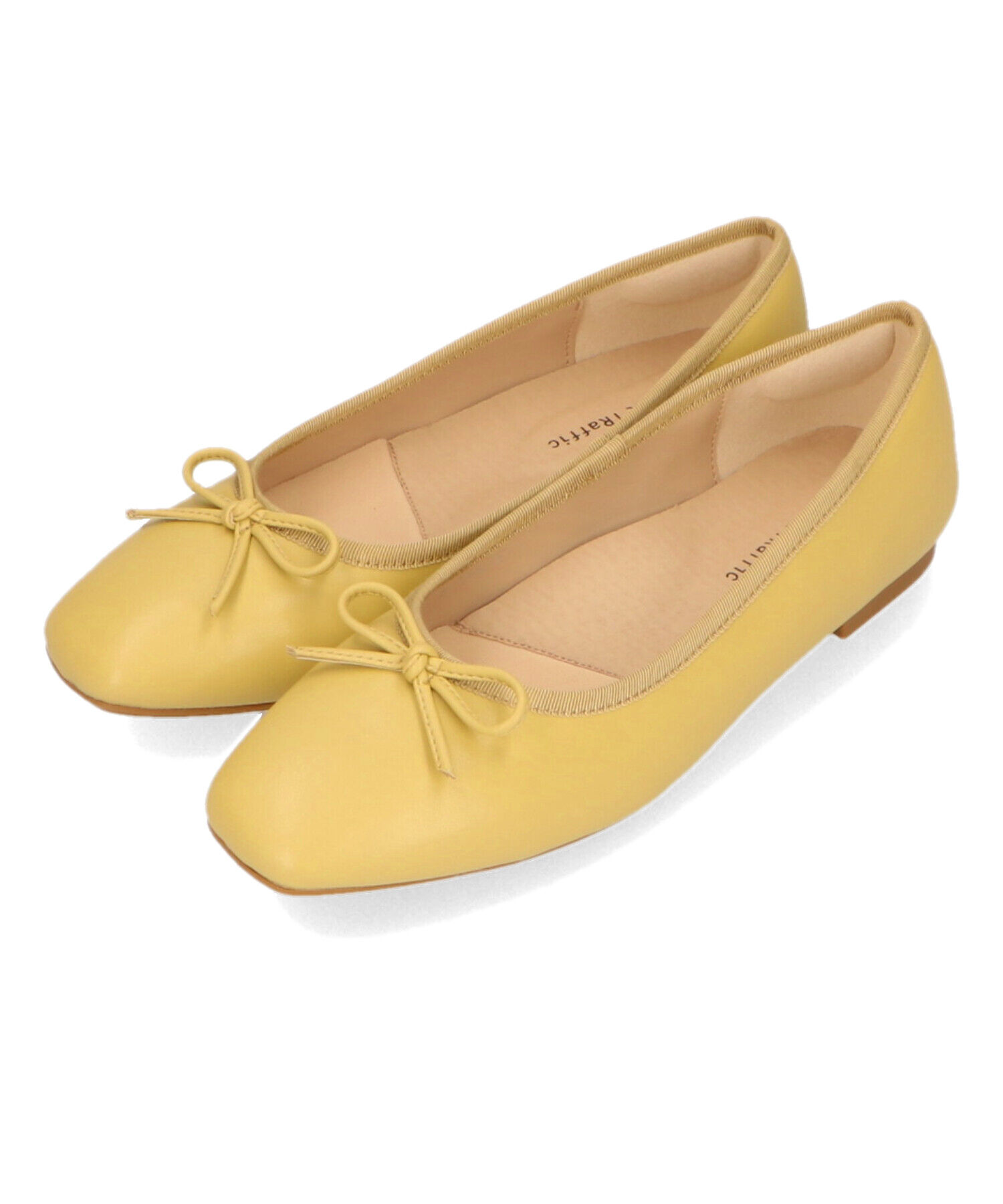 ORiental TRaffic「【 跳べるパンプス /　新色追加 】 バレエ シューズ /R-3208 厚手クッション フラット ヒール1ｃｍ」|パンプス|