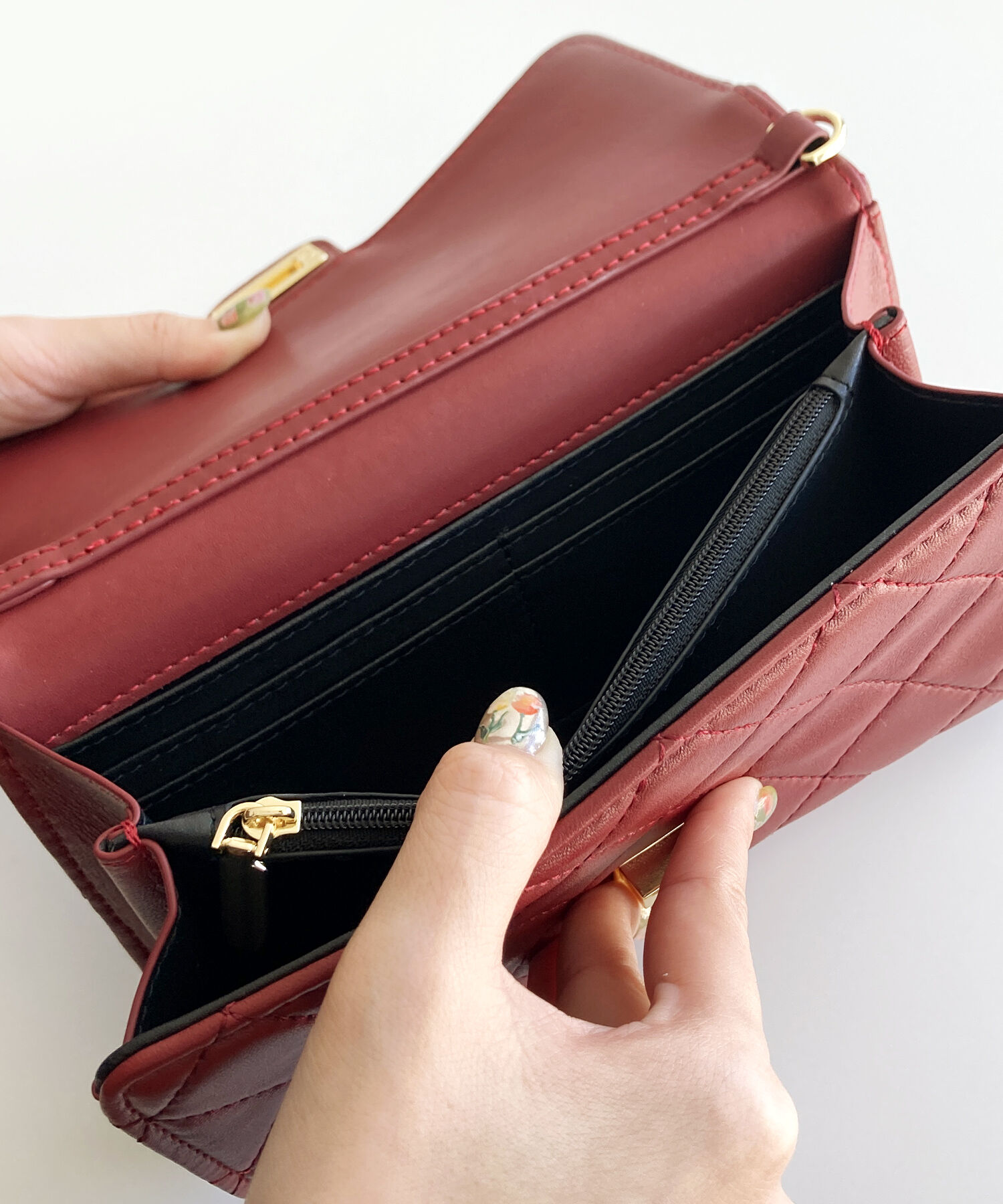 ORiental TRaffic「【BAG】キルティングお財布バッグ/BA-238 トレンド 人気 フェミニン カジュアル」|ショルダー・メッセンジャー|