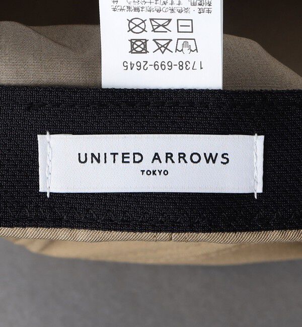 UNITED ARROWS「コットン バックリボン キャップ UV」|キャップ・キャスケット|