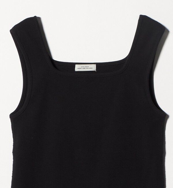 UNITED ARROWS green label relaxing「デコルテ フライス タンクトップ 抗菌」|タンクトップ|