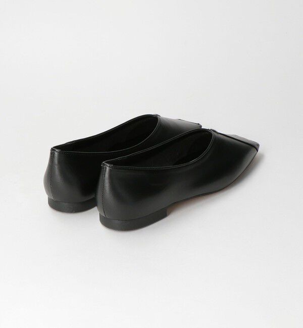 BEAUTY&YOUTH UNITED ARROWS「Vカットステッチ フラットシューズ」|バレエシューズ|