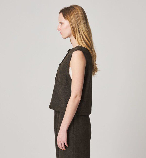 STEVEN ALAN「＜Steven Alan＞ツイードライク ベスト」|テーラードジャケット|