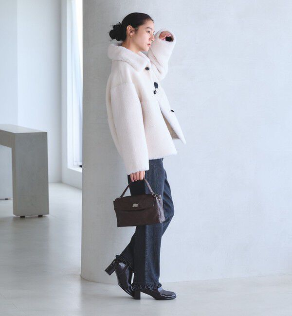BEAUTY&YOUTH UNITED ARROWS「【WEB限定】ボア&times;フェイクムートン ループボタンジャケット 2WAY」|その他|