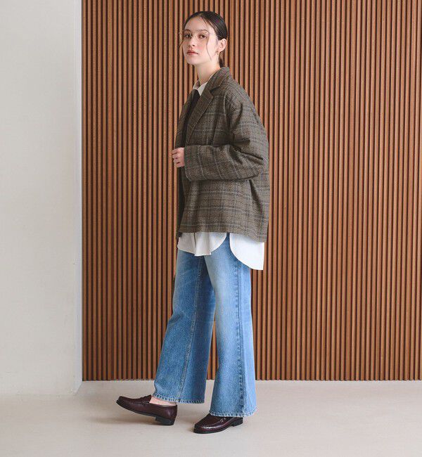 BEAUTY&YOUTH UNITED ARROWS「【WEB限定 Wardrobe DAILY MINIMAL】テーラード チェック ジャケット」|テーラードジャケット|