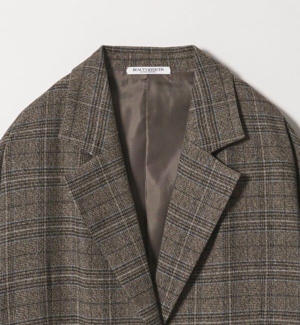 BEAUTY&YOUTH UNITED ARROWS「【WEB限定 Wardrobe DAILY MINIMAL】テーラード チェック ジャケット」|テーラードジャケット|