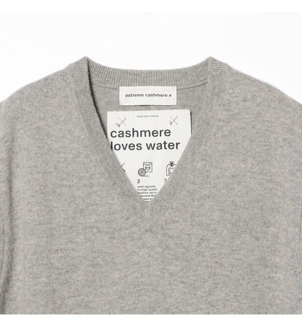 BEAMS SELECTION for WOMEN「extreme cashmere / SPENCER ニット ベスト」|ニット・セーター|