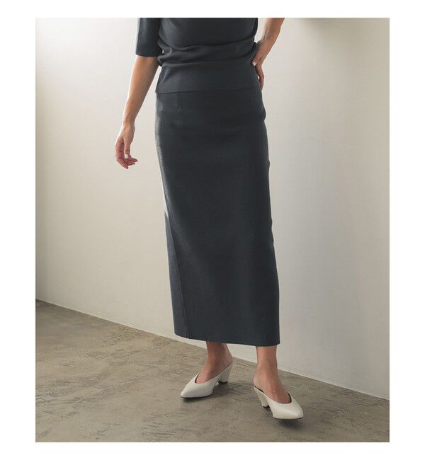 Demi-Luxe BEAMS 「シンプル タイト ニットスカート .M」|スカート|
