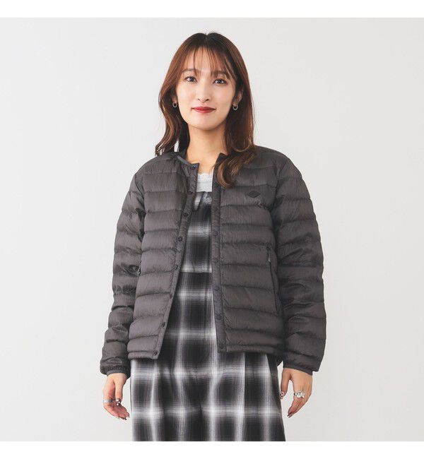 BEAMS SELECTION for WOMEN「DANTON / INNER DOWN CREWNECK JACKET」|ダウン|