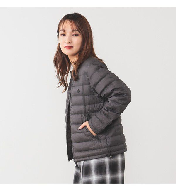 BEAMS SELECTION for WOMEN「DANTON / INNER DOWN CREWNECK JACKET」|ダウン|