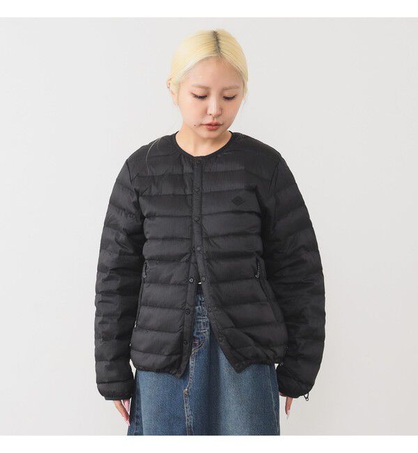 BEAMS SELECTION for WOMEN「DANTON / INNER DOWN CREWNECK JACKET」|ダウン|