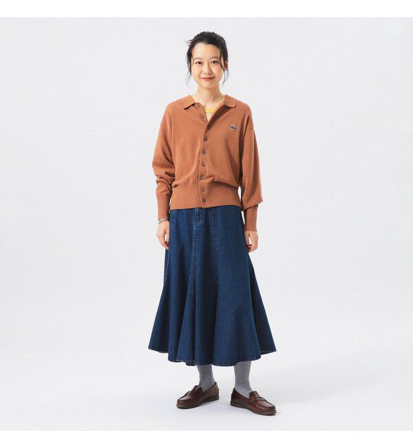 BEAMSBOY「【別注】LACOSTE for BEAMS BOY / ポロ カーディガン」|ニット・セーター|