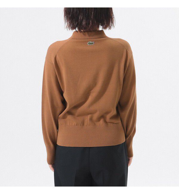 BEAMSBOY「【別注】LACOSTE for BEAMS BOY / ポロ カーディガン」|ニット・セーター|