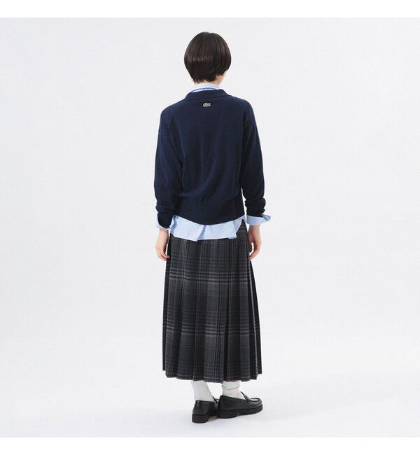 BEAMSBOY「【別注】LACOSTE for BEAMS BOY / ポロ カーディガン」|ニット・セーター|