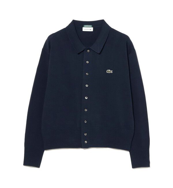 BEAMSBOY「【別注】LACOSTE for BEAMS BOY / ポロ カーディガン」|ニット・セーター|