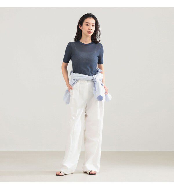 Demi-Luxe BEAMS 「AK+1 / シアー Tシャツ」|Tシャツ・カットソー|