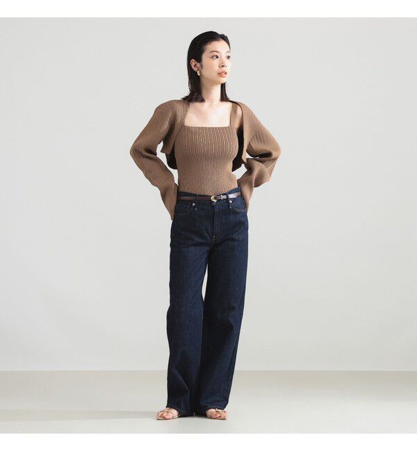 BEAMS SELECTION for WOMEN「ORR / アコーディオン ボレロ」|ニット・セーター|
