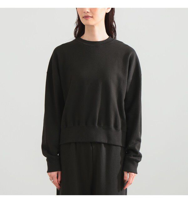 BEAMS SELECTION for WOMEN「【別注】SLOANE / 裏毛 ショート丈 ロングスリーブ スウェット」|パーカー|