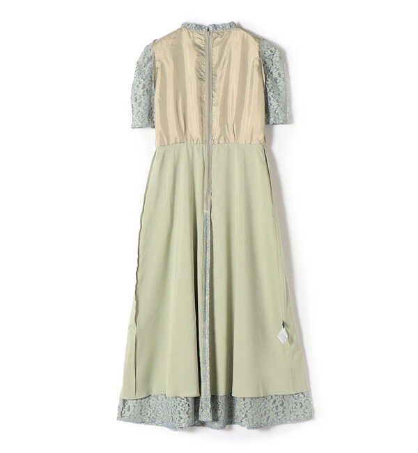 SHIPS for women「【SHIPS別注】kaene:コードレース ワンピース（セレモニー対応可）」|ワンピース|