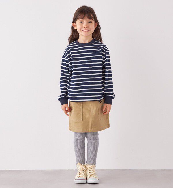 SHIPS any「SHIPS any: リブ レギンス パンツ<KIDS>」|レギンス・スパッツ|