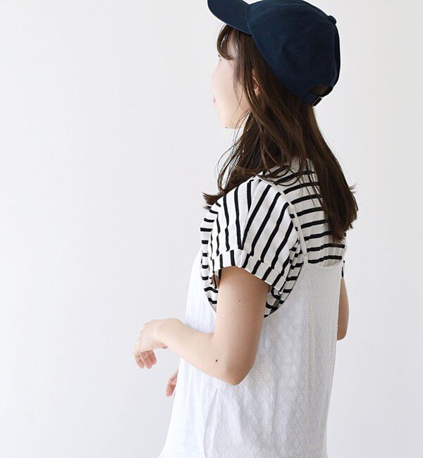 SHIPS any「〈抗菌防臭/洗濯機可能〉USAコットン フレンチスリーブ TEE」|Tシャツ・カットソー|