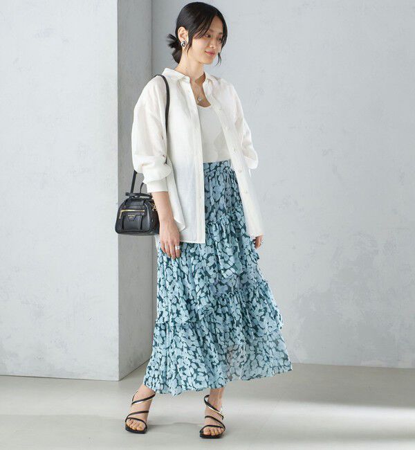 SHIPS for women「〈手洗い可能〉IMPERIAL LINEN オーバー シャツ」|シャツ・ブラウス|