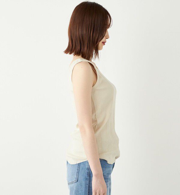 SHIPS Colors 「SHIPS Colors:ランダムテレコ 2WAY タンクトップ◇」|タンクトップ|