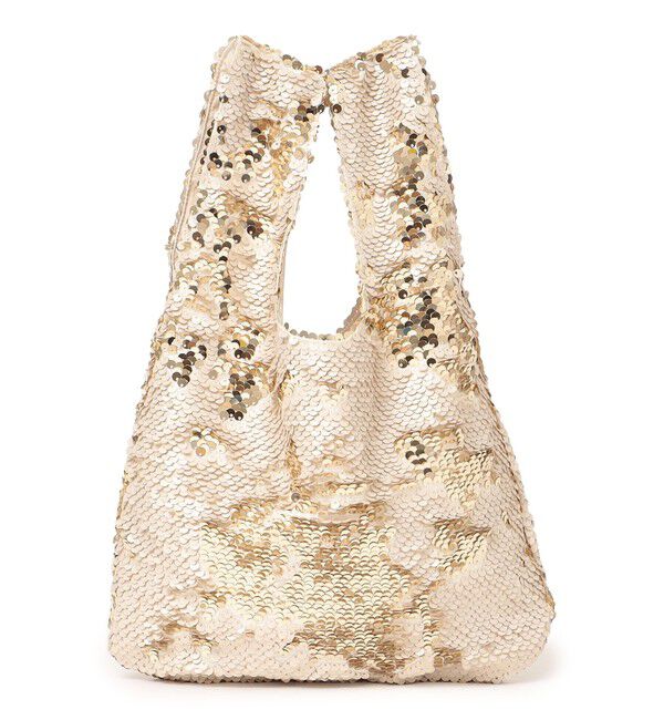 SHIPS for women「troisiemeCHACO:スパンコール バッグ」|ハンドバッグ|