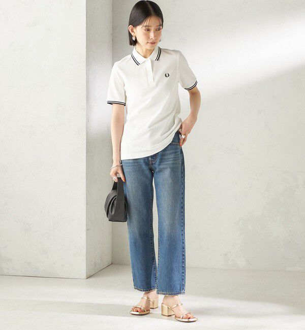 SHIPS for women「FRED PERRY:G3600 TWIN TIPPED SHIRTS」|ポロシャツ|