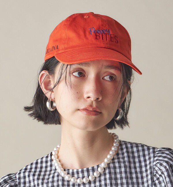 SHIPS for women「SHIPS NINE CASE:エンブロイダリー キャップ」|キャップ・キャスケット|