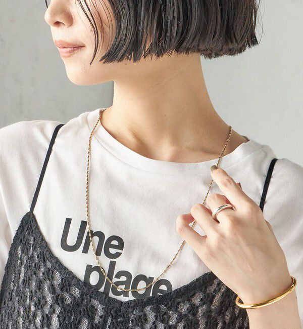 SHIPS for women「シズク トップ アジャスター ネックレス」|ネックレス|ゴールド