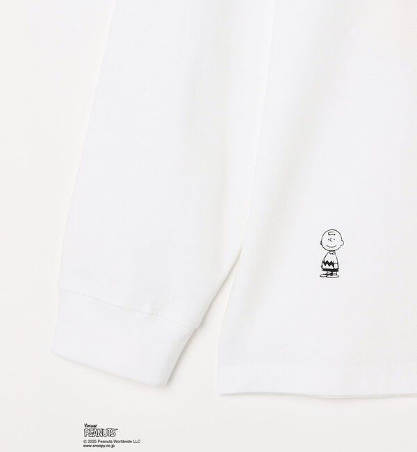 SHIPS any「SNOOPY コラボ 75th グラフィック プリント Tシャツ(ロンT)◇」|Tシャツ・カットソー|