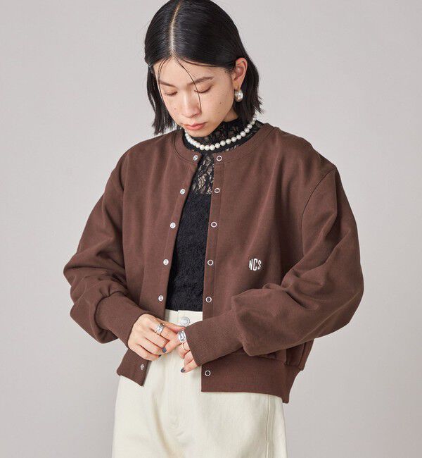 SHIPS for women「SHIPS NINE CASE:〈手洗い可能〉シアー レース ハイネック プルオーバー」|Tシャツ・カットソー|