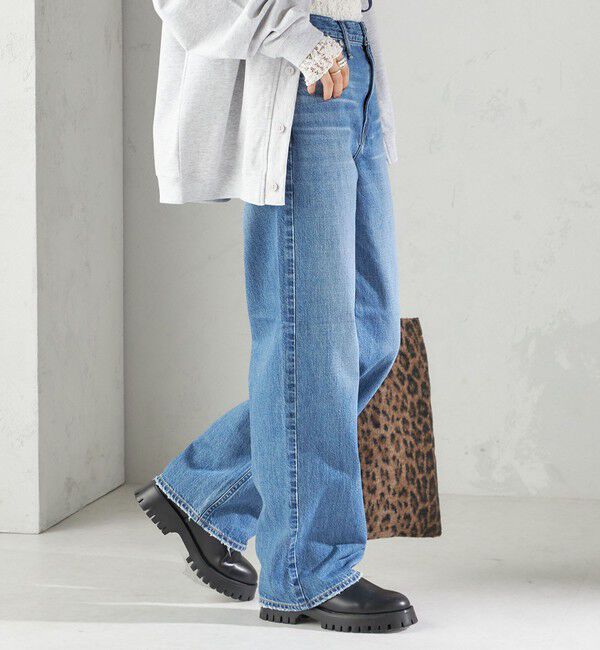 SHIPS for women「upper hights:THE NIECE MIDRISE」|デニム|