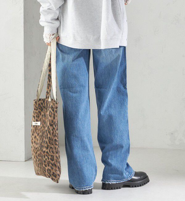 SHIPS for women「upper hights:THE NIECE MIDRISE」|デニム|