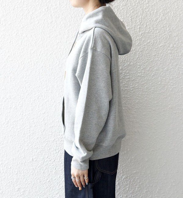 SHIPS any「【SHIPS any別注】THE KNiTS:〈洗濯機可能〉ロゴプリント フーディー パーカー」|パーカー|