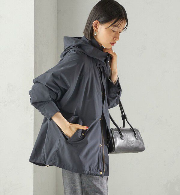 SHIPS for women「〈手洗い可能〉LIMONTA 撥水 ドルマン ブルゾン」|ブルゾン・スタジャン|