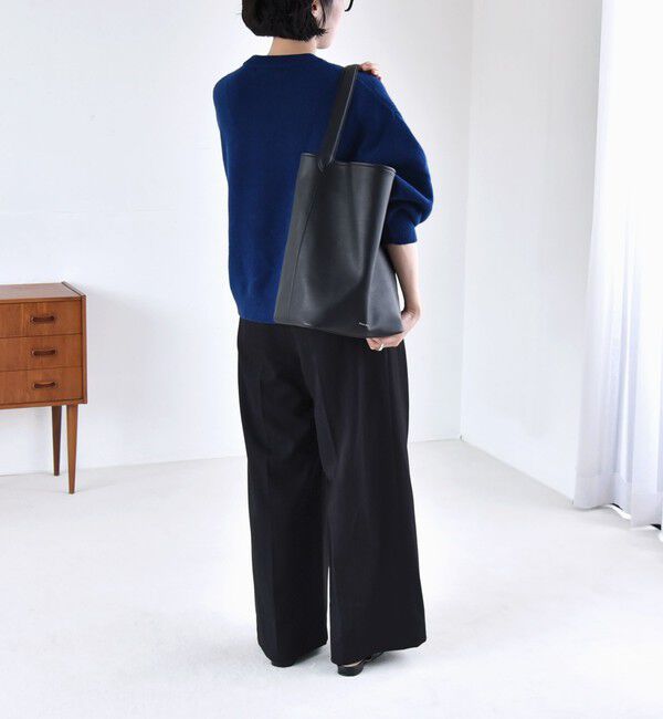 quaranciel「《一部追加予約》〈手洗い可能〉AQUA カシミヤ ミックス ドルマン ニット」|ニット・セーター|