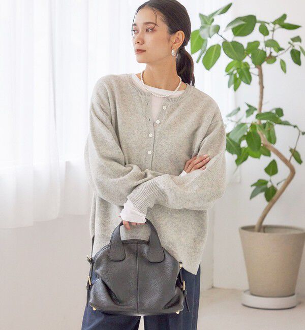SHIPS for women「〈手洗い可能〉ウール カシミヤ 2WAY プルオーバー」|ニット・セーター|