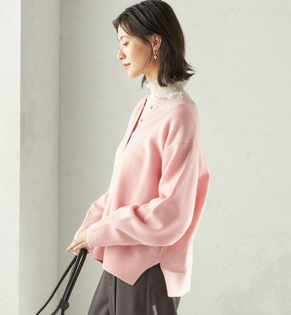SHIPS for women「〈手洗い可能〉ウール カシミヤ 2WAY プルオーバー」|ニット・セーター|