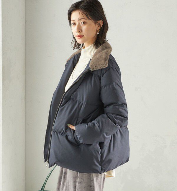 SHIPS for women「LIMONTA EAST 河田 ダウン ジャケット」|ダウン|